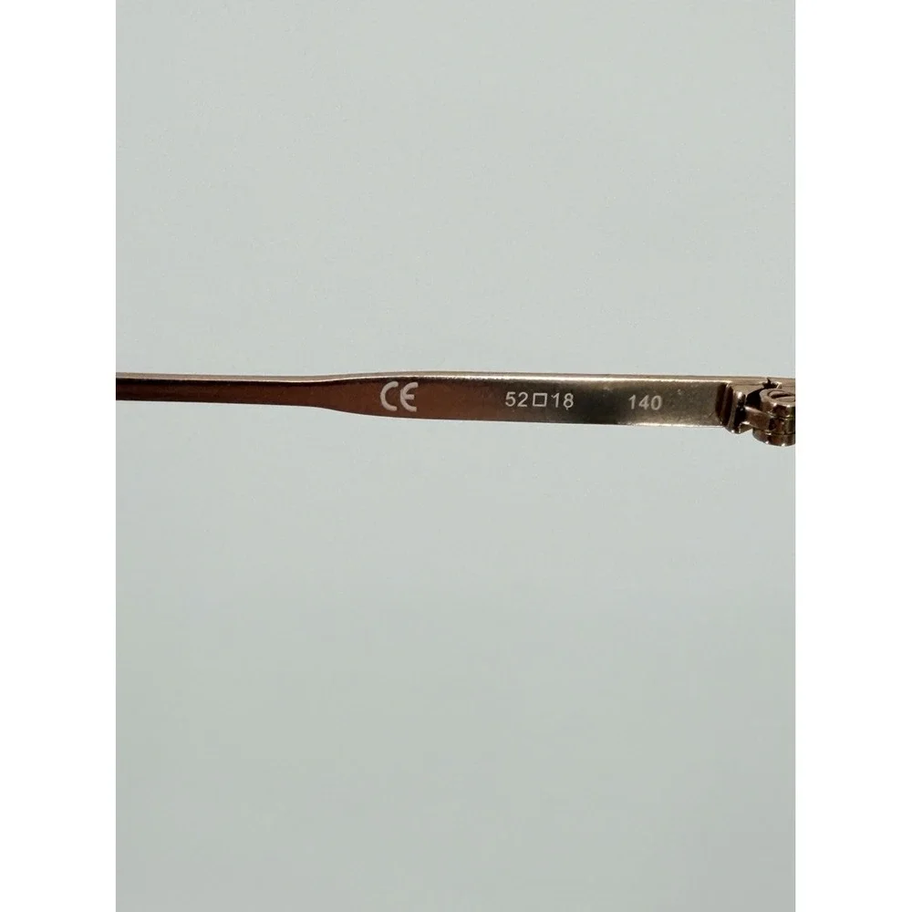 Kendall and Kylie Joanna Eyeglasses Frames Wire Rim Rose Gold 52-18-140